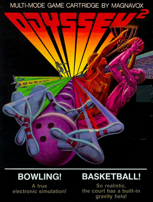 Basketball box art for Magnavox Odyssey